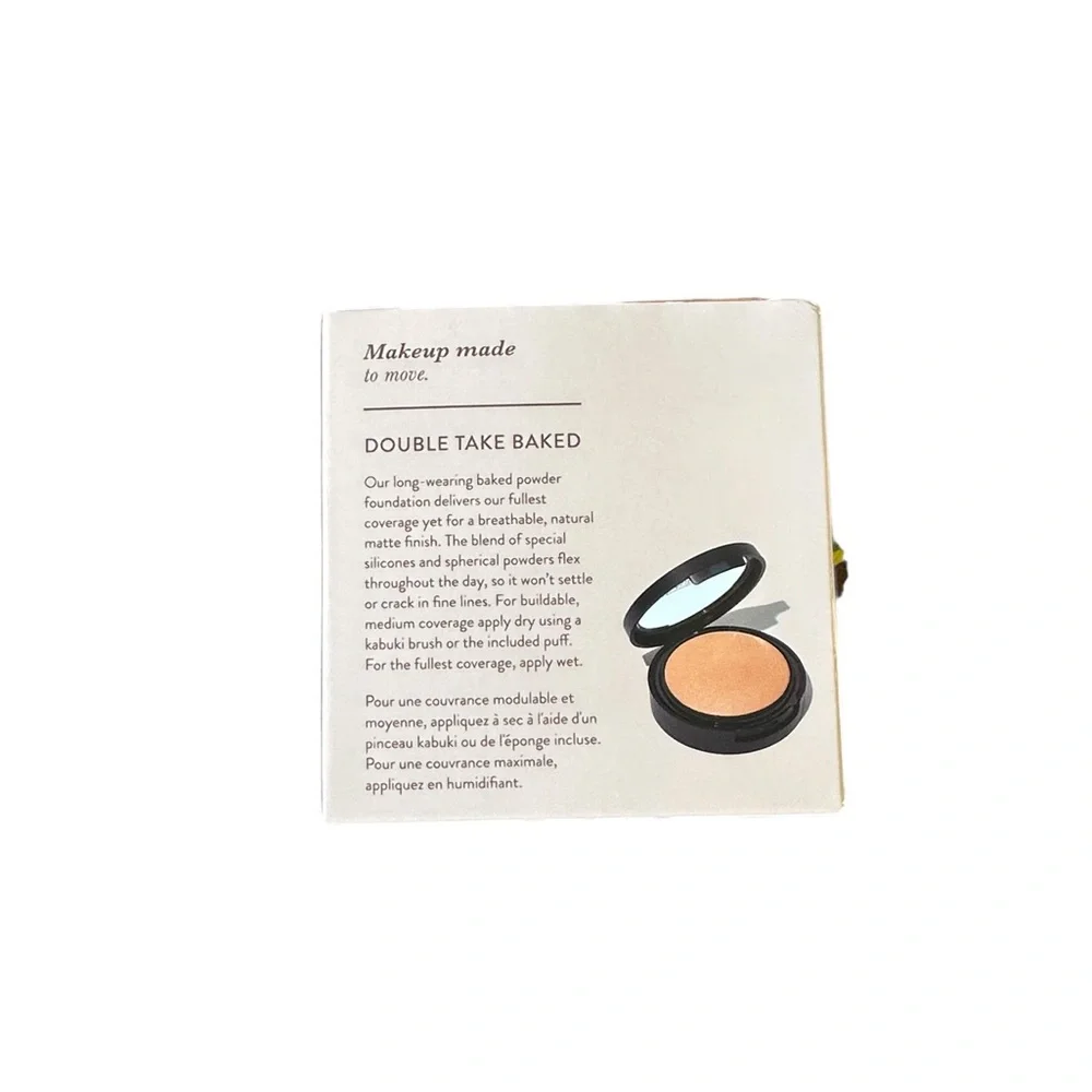 NIB Laura Geller Double Take Baked Versatile Powder Foundation Medium